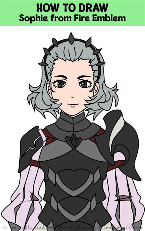 How To Draw Sophie From Fire Emblem Fire Emblem Step By Step