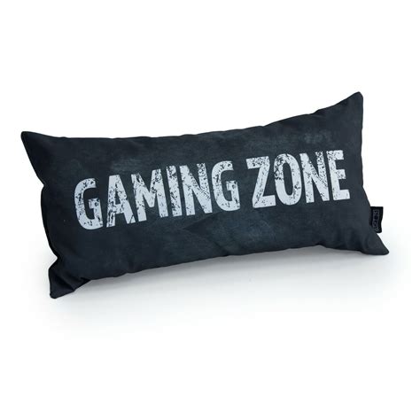 Game Over Gaming Slogan Cushion Padded Pillows Gamer Room Water