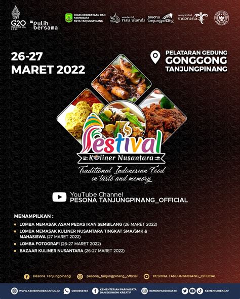 Membuat Poster Makanan Nusantara Contoh Poster Festival Kuliner My