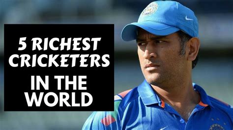 Richest Cricketers In The World YouTube