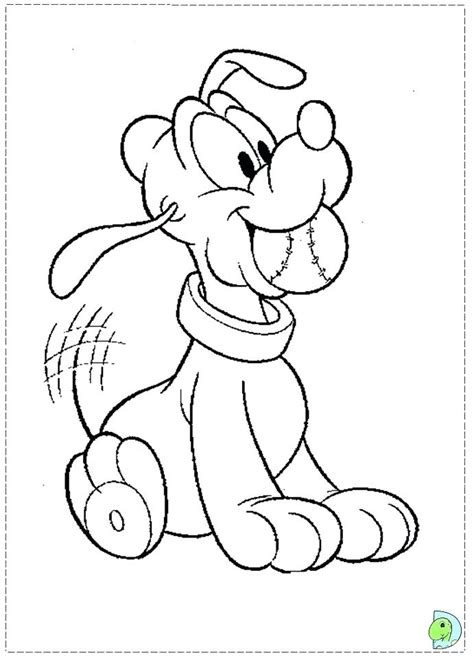 Mickey Mouse And Pluto Coloring Pages at GetColorings.com | Free