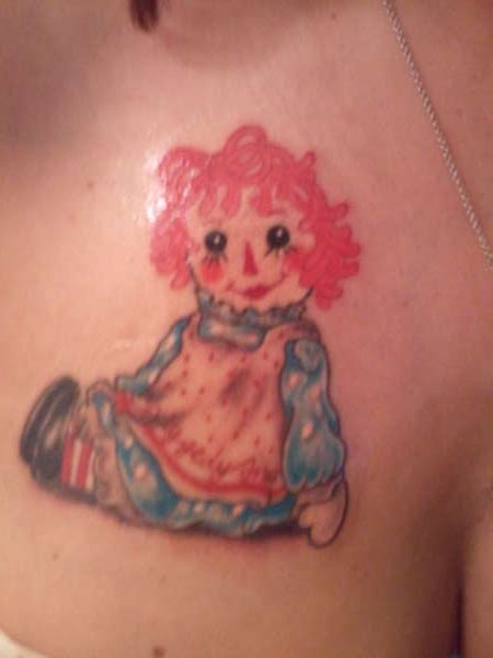 Raggedy Anne Tattoo