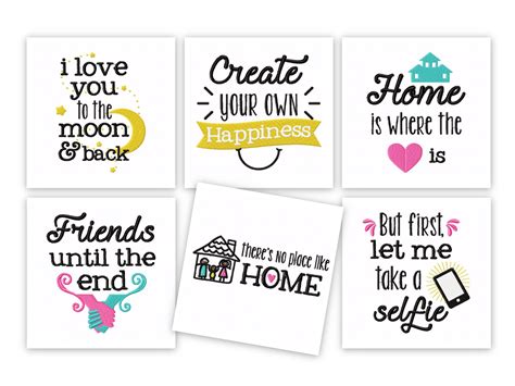 Something is unfolding, being revealed to me. Friends & Family Quotes - 12 Machine Embroidery Designs | Embroidery Super Deal