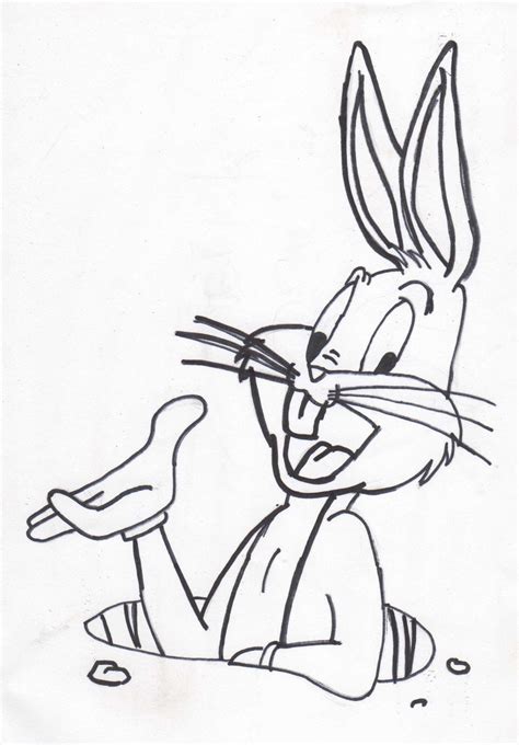 Bugs Bunny Drawings In Pencil