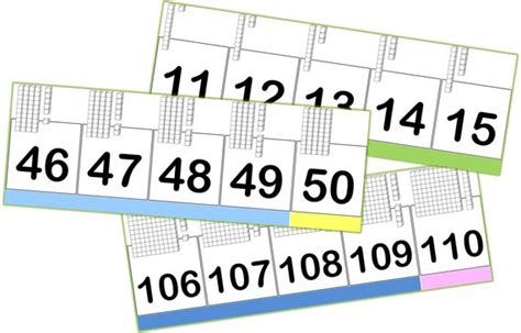 Frise Des Nombres Nandb Lutin Bazar Affichage Et Mathématiques