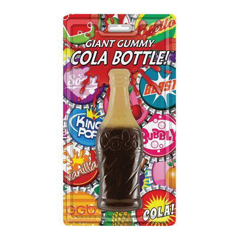 Giant Gummy Vanilla Cola Bottle 12 8 Oz Nassau Candy