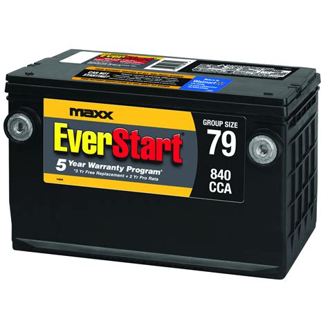 Everstart Maxx Lead Acid Automotive Battery Group Size 79 Walmart