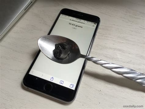 How To Use Iphone 6s As A Scale To Weigh Items