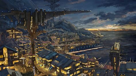 Cool City Wallpapers Anime Free Download Anime Background Wallpaper