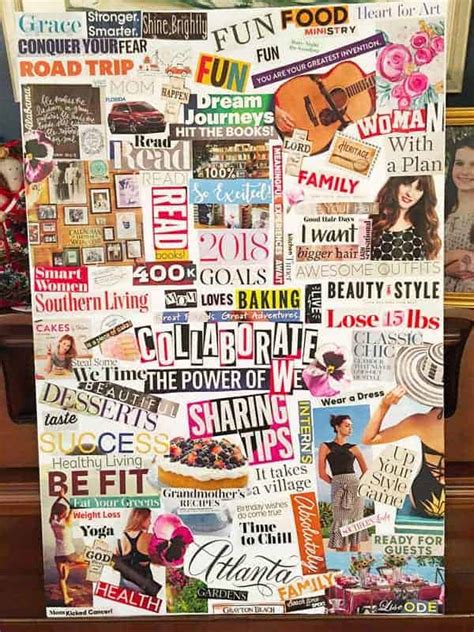 How To Create A Vision Board In 5 Easy Steps Mom Loves Baking