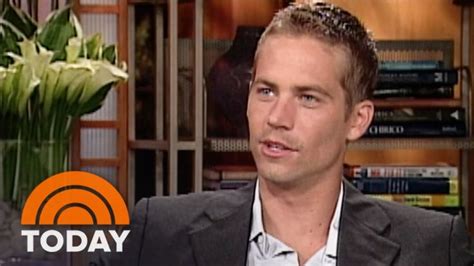 Tbt Paul Walker Interview For 2 Fast 2 Furious Today Paul