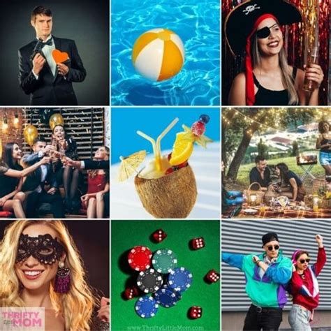 35 Unique Adult Party Themes To Inspire Your Next Shindig