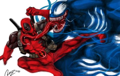 Deadpool And Venom Wallpapers Wallpaper Cave