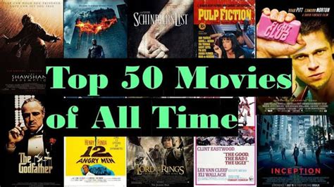 Top 50 Movies Of All Time Imdb Highest Rated Movies A Must Watch Movies