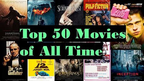 Top 50 Movies Of All Time Imdb Highest Rated Movies A Must Watch Movies