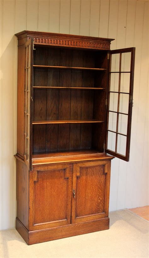 Maybe you would like to learn more about one of these? Golden Oak Cabinet Bookcase - Antiques Atlas