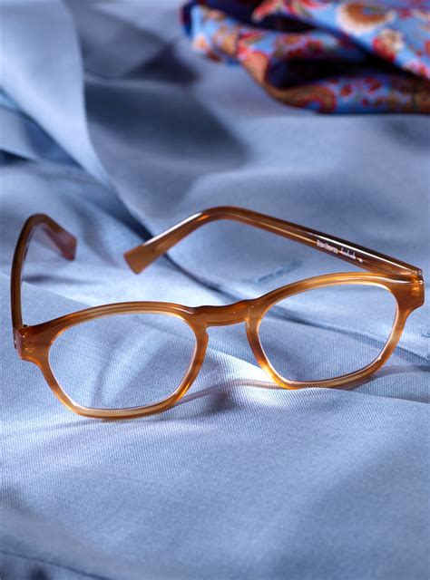 Bold Rounded Square Frame In Amber The Ben Silver Collection