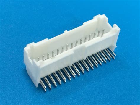 Right Angle Dip 20 Pin Pcb Stacking Connectors For Awg18 22 Applicable