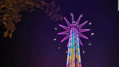 Bollywood Skyflyer Worlds Tallest Swing Ride Now Open In Dubais