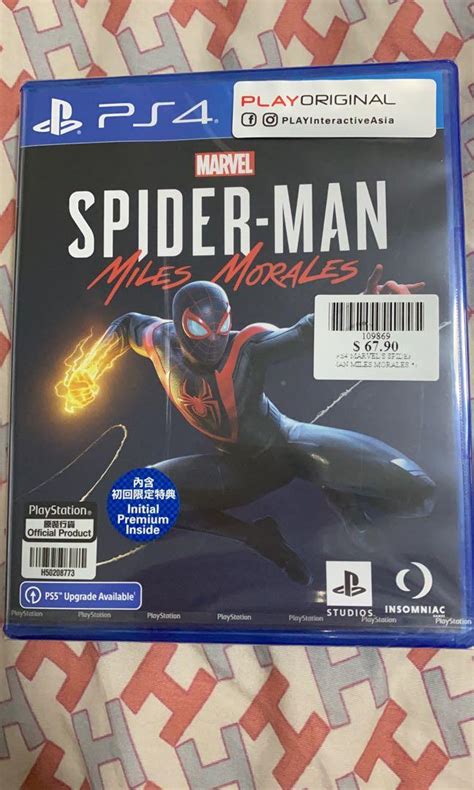 Spidermanmiles Moraleswith Dlc Code Video Gaming Video Games
