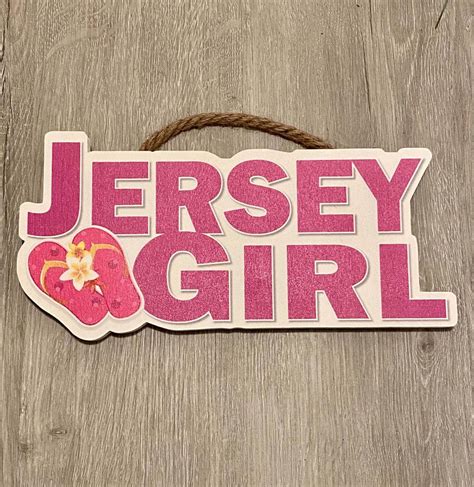 Jersey Girl Sign Jersey4sure