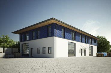 Denn wir sind die spezialisten im gewerbehallenbau: Fassadengestaltung - Dachdecker Schmidt GmbH