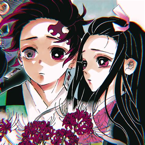 Anime Icons — Nezuko Colored Manga Icons ★彡 Anime Anime Demon Anime