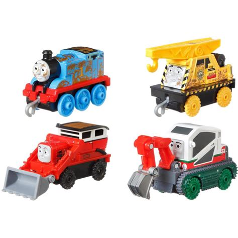 Thomas And Friends Trackmaster Push Along Trains Hard At Work 4 Pack