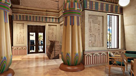 Egyptian Interior Architecture