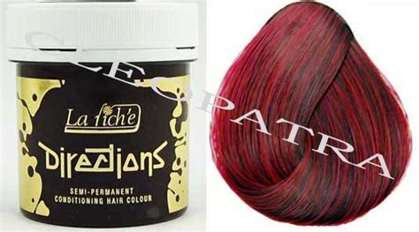 A great a brand of alternative hair dye, available for a great price too. Red Hair Dye Directions Rubine Dark Red Semi-Permanent ...