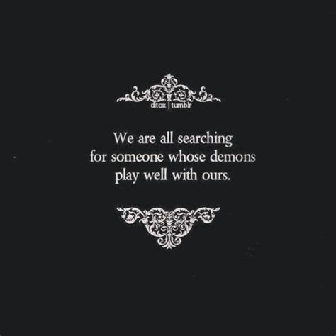 Demons One Sentence Quotes Quotes Dark Quotes