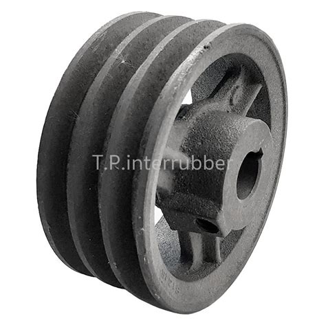 Standard Fixed Bore 3 Groove V Belt Pulley B Type