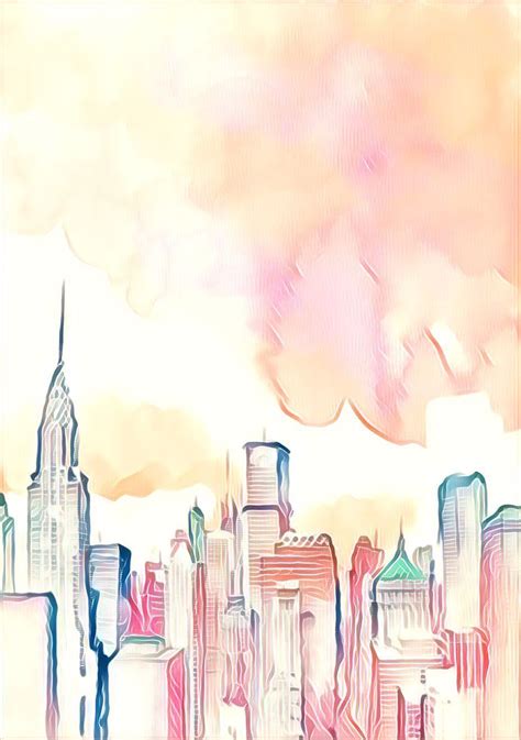 Pastel City Wallpapers Wallpaper Cave