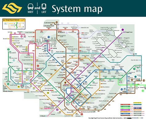 Singapore mrt by andrew smithers. MRT System Map Edit (1-10-2017) | Hagen Yap | Flickr