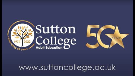 Sutton College Is 50yrs Youtube