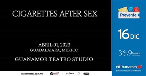 Cigarettes After Sex Anuncia Concierto En Abril 2023 En Guadalajara No Somos Ñoños