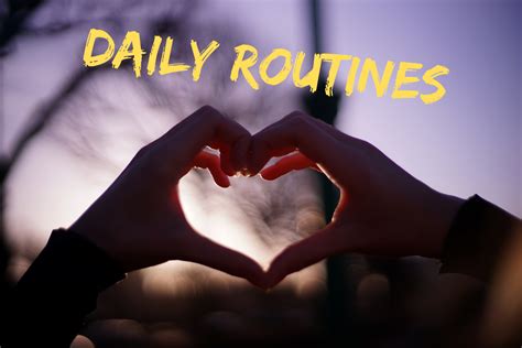 Daily Rhythms And Routines Your Peaceful Belly