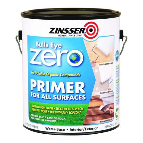 Zinsser 1 Gal Bulls Eye Zero White Water Based Interiorexterior