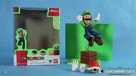 Super Mario Luigi Sh Figuarts Action Figure Youtube
