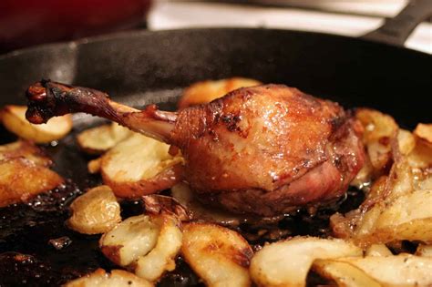Duck Confit Recipe With Braised Red Cabbage A Perfect Dinner Party Main