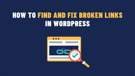 How To Find And Fix Broken Links In WordPress User Meta Pro
