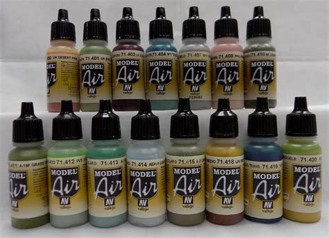 New Paint Sets And Vallejo Model Air At Sunward Hobbies • Canadas