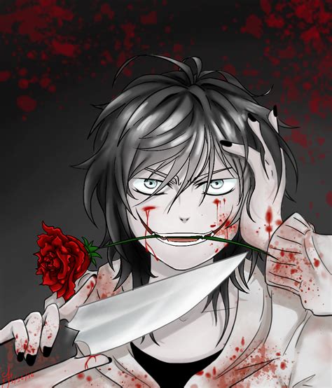 Im Back~ Jeff The Killer Redraw By Six 0 6 On