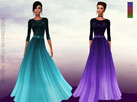The Sims Resource Segolene Dress By Simalicious • Sims 4 Downloads