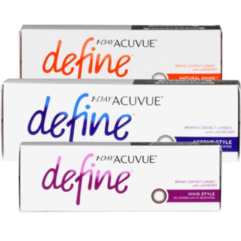 See The Best Place To Buy 1 Day Acuvue Define 30 Pack Contacts Compare