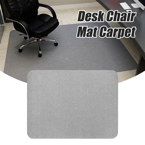 Paddsun Non Slip Office Home Chair Desk Mat Floor Computer Carpet