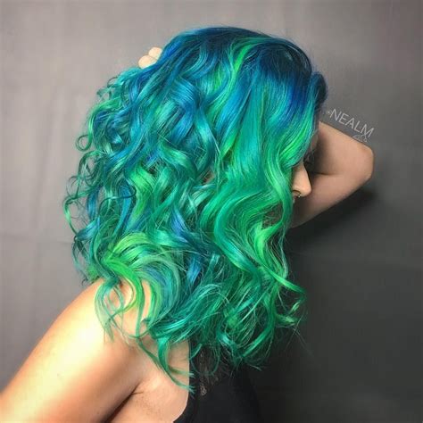 Electric Eel Hair Color In Neon Hair Colors Ideas Hair Color