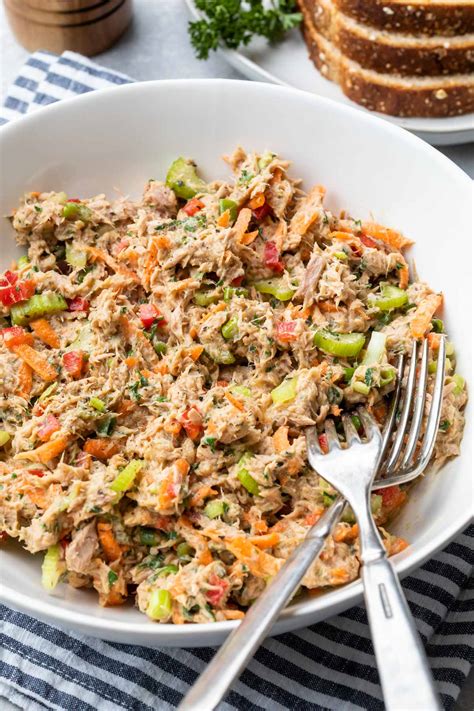 Check spelling or type a new query. Healthy Tuna Salad Recipe (No Mayo Tuna Salad) - Simply ...