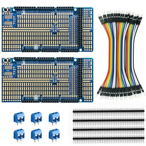 Buy Electrocookie Arduino Mega Prototype Shield Board Kit Stackable