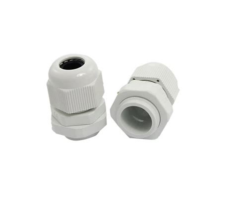 Pg Gland Waterproof Ip Nylon Plastic Cable Gland Connector Gray